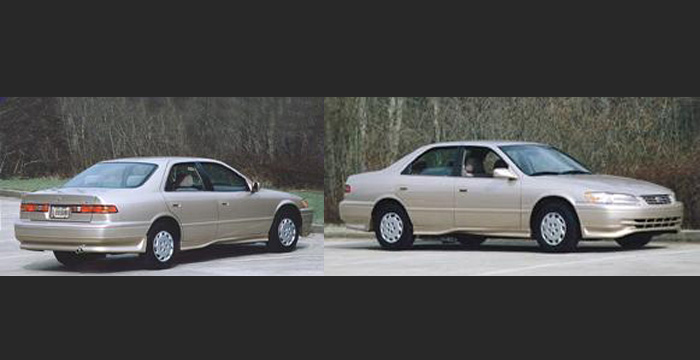 Custom Toyota Camry Body Kit (031)  Sedan (1997 - 2001) - $785.00 (Manufacturer Sarona, Part #TY-031-KT)